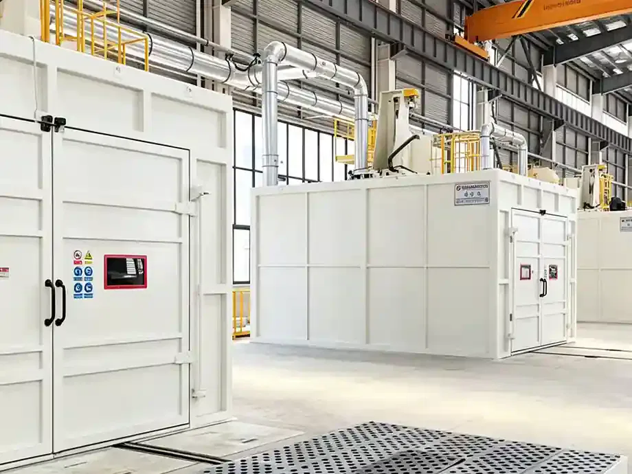 Custom Sand Blast Room for Heavy Duty Surface Treatment - TS Blasting