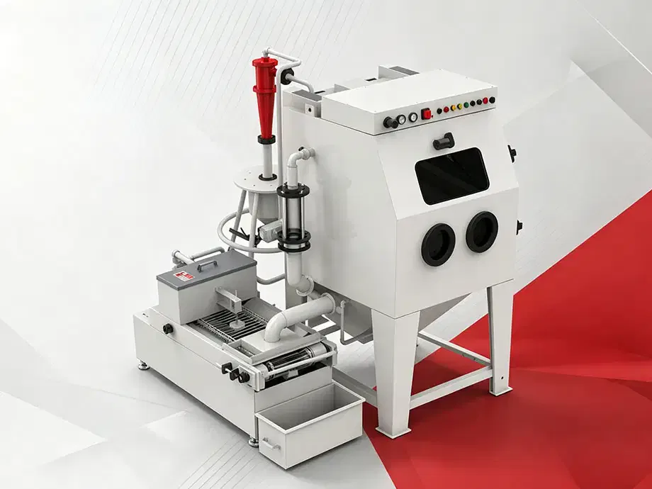 Wet Blasting Machine for Industrial Surface Cleaning - TS Blasting